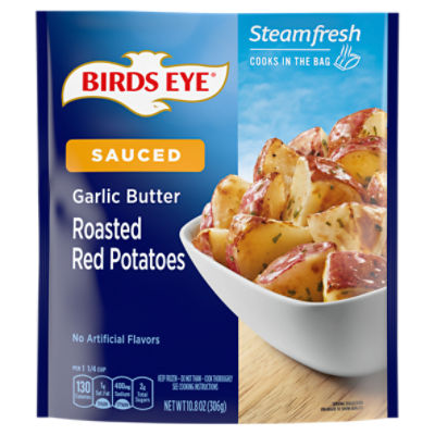 Birds Eye Steamfresh Sauced Garlic Butter Roasted Red Potatoes, 10.8 oz