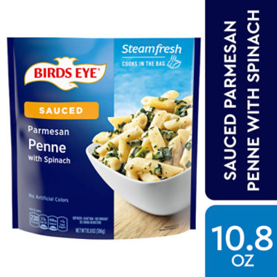 Birds Eye Steamfresh Sauced Parmesan Penne with Spinach, 10.8 oz