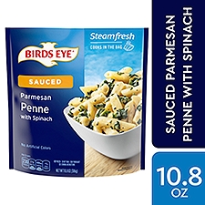 Birds Eye Steamfresh Sauced Parmesan Penne with Spinach, 10.8 oz, 10.8 Ounce