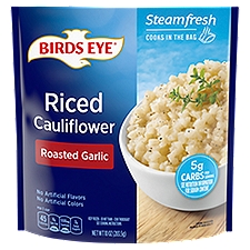 Birds Eye Steamfresh Roasted Garlic Riced Cauliflower, 10 oz, 10 Ounce