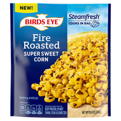 Birds Eye Steamfresh Fire Roasted Super Sweet Corn, 10.8 oz