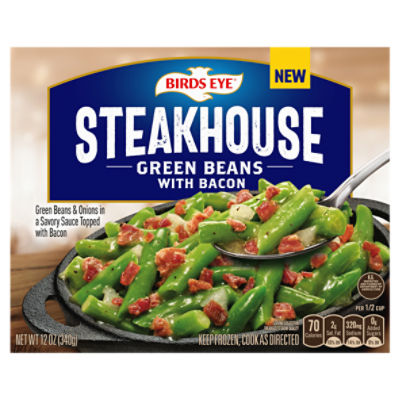 Birds Eye Steakhouse Green Beans with Bacon, 12 oz Image 4 of 9