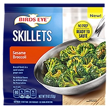 Birds Eye Skillets Frozen Vegetables, Sesame Broccoli, 11 Ounce