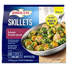 Birds Eye Skillets Balsamic Brussels Sprouts, Frozen Vegetables, 11 Ounce