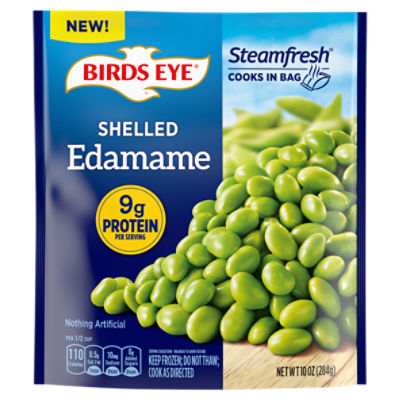 Birds Eye Steamfresh Shelled Edamame, 10 oz