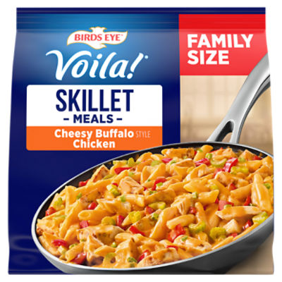 Birds Eye Voila! Cheesy Buffalo Style Chicken Skillet Meals Family Size, 42 oz