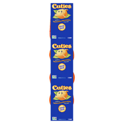 Cuties Seedless California Mandarins, 3 count