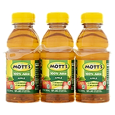 Mott's Apple 100% Juice, 8 fl oz, 6 count, 48 Fluid ounce