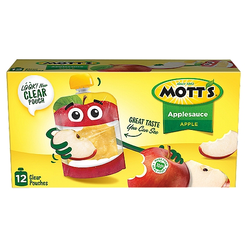 Mott's Apple Applesauce, 12 count