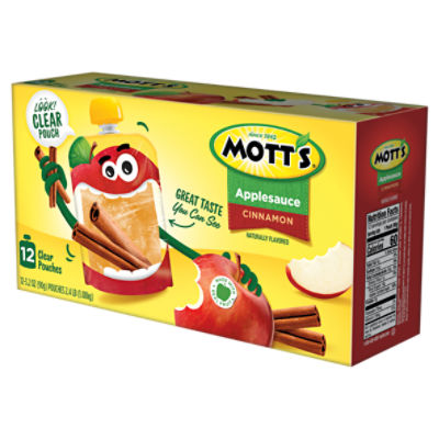 Mott's Cinnamon Applesauce, 12 count