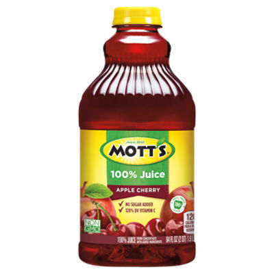 Mott's 100% Juice, Apple - 6 pack, 8 fl oz bottles