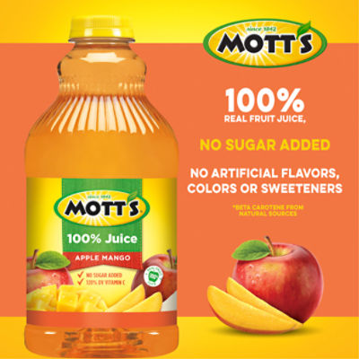 Mott's Apple Mango 100% Juice, 64 fl oz
