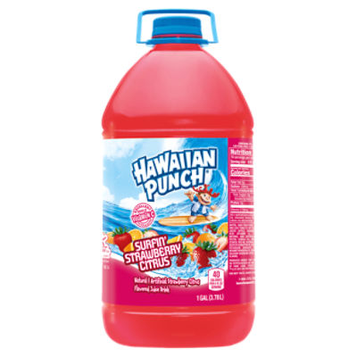 Hawaiian Punch Surfin' Strawberry Citrus Juice Drink, 1 gal