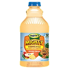 Mott's Mighty Incredible Tropical Juice Drink, 64 Fl Oz Bottle
