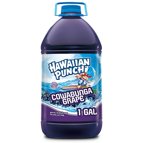 Hawaiian Punch Cowabunga Grape, 1 gal bottle