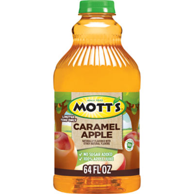 Mott's Caramel Apple Juice, 64 fl oz bottle