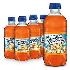 Hawaiian Punch Orange Ocean, 10 fl oz bottles, 6 pack
