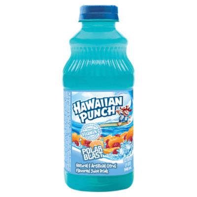 Hawaiian Punch Polar Blast Citrus Flavored Juice Drink, 32 fl oz, 32 Fluid ounce