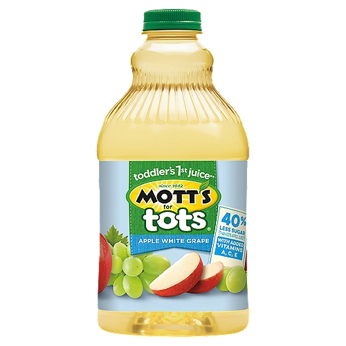 Mott's for Tots Apple White Grape Juice