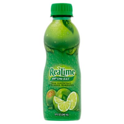 ReaLime 100 Lime Juice, 8 fl oz ShopRite
