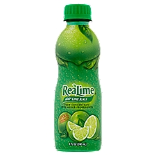 ReaLime 100% Lime Juice, 8 fl oz, 8 Fluid ounce