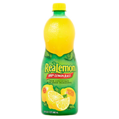 ReaLemon 100% Lemon Juice, 32 fl oz