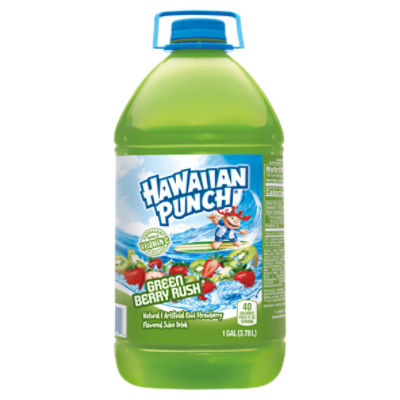 Hawaiian Punch Green Berry Rush Juice Drink 378 L 9676