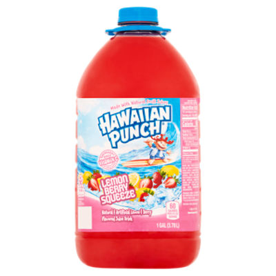 Hawaiian Punch Lemon Berry Squeeze Juice Drink, 1 gal - Price Rite