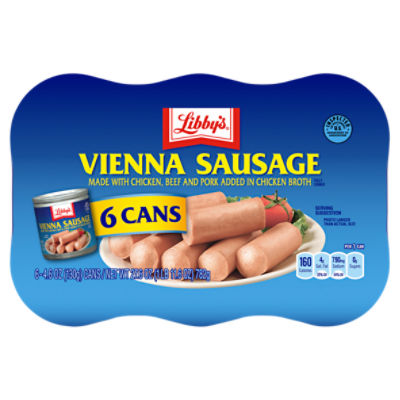 Libby's Vienna Sausages, 4.6 oz. 6-Count