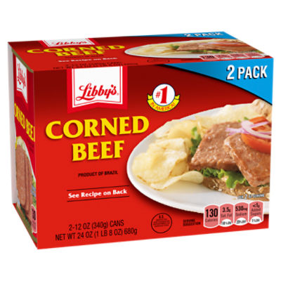 Libby's Corned Beef, 12 oz, 2 count