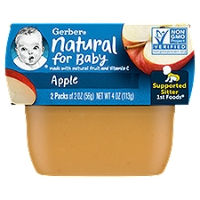 Gerber 1st Foods Apple, Baby Food, 4 Ounce