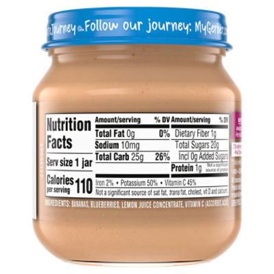 Gerber 2024 peanut butter