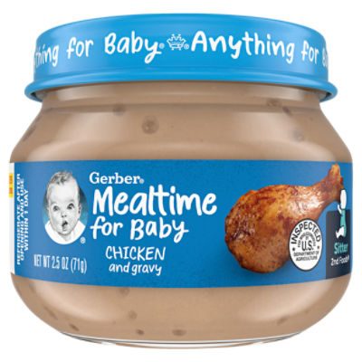 Gerber 2nd Foods Chicken & Gravy, Baby Food