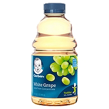 Gerber White Grape Juice, Toddler, 12+ Months, 32 fl oz, 32 Fluid ounce