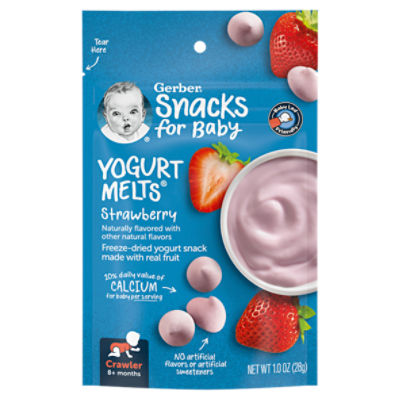 Gerber Strawberry Yogurt Melts, 1 Oz