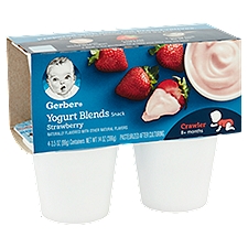 Gerber Yogurt Blends - Strawberry, 14 Ounce