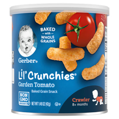 GERBER® LIL' CRUNCHIES®, Veggie Dip, Toddler Snacks 42 g, 42 GR 