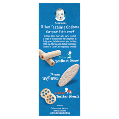 Gerber sales teething wafers