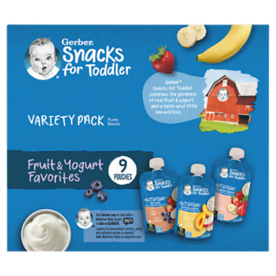 Gerber best sale fruit snacks