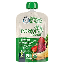 IncrediPouch Banana Strawberry Beet Oatmeal, 3.17 Ounce