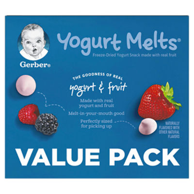 Gerber yogurt hot sale melts strawberry