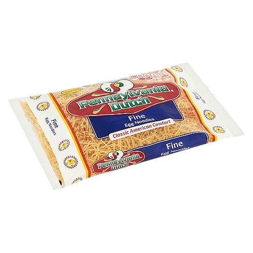Pennsylvania Dutch Fine Egg Noodles, 12 oz
Enriched Noodle Product