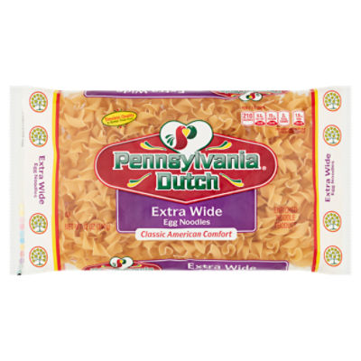 Pennsylvania Dutch Extra Wide Egg Noodles, 12 oz, 12 Ounce