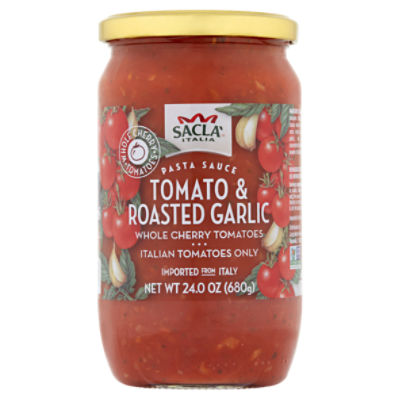 Sacla' Tomato & Roasted Garlic Pasta Sauce, 24.0 oz