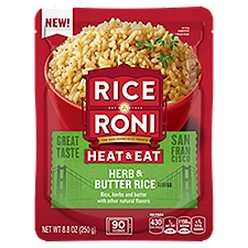Rice A Roni Heat & Eat Herb & Butter Rice Flavor 8.8 Oz