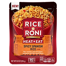Rice A Roni Heat & Eat Spicy Spanish Rice Flavor 8.8 Oz