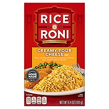 Rice a Roni Creamy Four Cheese Flavor, Rice, 6.4 Ounce