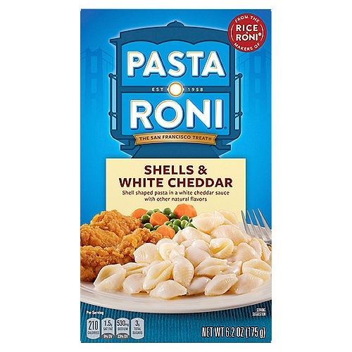 Pasta Roni Shells & White Cheddar, 6.2 oz