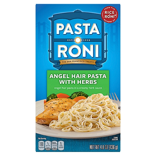 Pasta Roni Angel Hair Pasta with Herbs, 4.8 oz