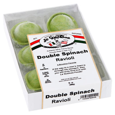 La Gustosa Spinach Ravioli, 14 oz